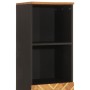 Mueble de baño madera maciza mango marrón negro 38x33,5x160 cm de vidaXL, Tocadores de baño - Ref: Foro24-356805, Precio: 136...