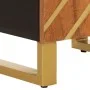 Mueble de baño madera maciza mango marrón negro 38x33,5x160 cm de vidaXL, Tocadores de baño - Ref: Foro24-356805, Precio: 134...