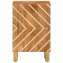 Mueble de baño madera maciza mango marrón y negro 38x33,5x58 cm de vidaXL, Tocadores de baño - Ref: Foro24-356804, Precio: 46...