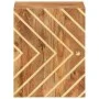Mueble de baño de pared madera maciza mango marrón y negro de vidaXL, Tocadores de baño - Ref: Foro24-356803, Precio: 45,97 €...