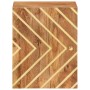Mueble de baño de pared madera maciza mango marrón y negro de vidaXL, Tocadores de baño - Ref: Foro24-356803, Precio: 46,39 €...