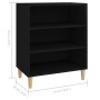 Aparador de madera contrachapada negro 57x35x70 cm de vidaXL, Aparadores - Ref: Foro24-806050, Precio: 48,09 €, Descuento: %