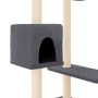 Rascador para gatos con postes gris oscuro 82 cm en Mobiliario para gatos | Comprar online en Foru.es