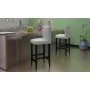Taburetes de cocina 2 unidades cuero sintético blanco de vidaXL, Taburetes de cocina - Ref: Foro24-240073, Precio: 192,96 €, ...