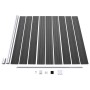 Juego de paneles de valla WPC negro 526x186 cm de vidaXL, Paneles de vallas - Ref: Foro24-3070430, Precio: 719,12 €, Descuent...