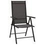 Juego de comedor de jardín 10 piezas negro y gris antracita de vidaXL, Conjuntos de jardín - Ref: Foro24-3070645, Precio: 564...