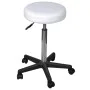 Taburete de oficina blanco de vidaXL, Sillas de oficina - Ref: Foro24-240470, Precio: 45,12 €, Descuento: %