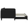 Sofá cama nido tela negro 90x200 cm de vidaXL, Camas y somieres - Ref: Foro24-3196818, Precio: 252,53 €, Descuento: %