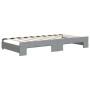 Sofá cama nido tela gris claro 90x190 cm de vidaXL, Camas y somieres - Ref: Foro24-3196826, Precio: 249,42 €, Descuento: %