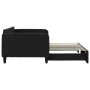 Sofá cama nido tela negro 90x190 cm de vidaXL, Camas y somieres - Ref: Foro24-3196828, Precio: 242,57 €, Descuento: %