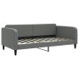 Sofá cama nido tela gris oscuro 100x200 cm de vidaXL, Camas y somieres - Ref: Foro24-3196822, Precio: 260,36 €, Descuento: %