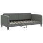 Sofá cama nido tela gris oscuro 90x200 cm de vidaXL, Camas y somieres - Ref: Foro24-3196817, Precio: 250,87 €, Descuento: %
