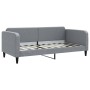 Sofá cama nido con colchón tela gris claro 90x190 cm de vidaXL, Camas y somieres - Ref: Foro24-3196844, Precio: 418,14 €, Des...