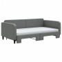 Sofá cama nido con colchón tela gris oscuro 100x200 cm de vidaXL, Camas y somieres - Ref: Foro24-3196840, Precio: 429,55 €, D...