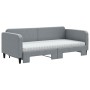 Sofá cama nido con colchón tela gris claro 90x200 cm de vidaXL, Camas y somieres - Ref: Foro24-3196834, Precio: 436,65 €, Des...