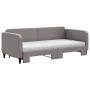 Sofá cama nido con colchón tela gris taupe 90x200 cm de vidaXL, Camas y somieres - Ref: Foro24-3196837, Precio: 441,61 €, Des...