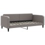 Sofá cama nido con colchón tela gris taupe 90x200 cm de vidaXL, Camas y somieres - Ref: Foro24-3196837, Precio: 441,61 €, Des...