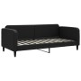 Sofá cama nido con colchón tela negro 90x200 cm de vidaXL, Camas y somieres - Ref: Foro24-3196836, Precio: 440,69 €, Descuent...