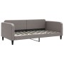 Sofá cama nido con colchón tela gris taupe 100x200 cm de vidaXL, Camas y somieres - Ref: Foro24-3196842, Precio: 438,96 €, De...
