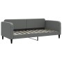 Sofá cama nido con cajones tela gris oscuro 90x200 cm de vidaXL, Camas y somieres - Ref: Foro24-3196853, Precio: 290,61 €, De...