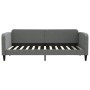 Sofá cama nido con cajones tela gris oscuro 90x200 cm de vidaXL, Camas y somieres - Ref: Foro24-3196853, Precio: 290,61 €, De...