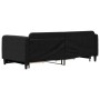 Sofá cama nido con cajones tela negro 90x190 cm de vidaXL, Camas y somieres - Ref: Foro24-3196864, Precio: 283,58 €, Descuent...