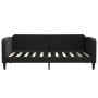 Sofá cama nido con cajones tela negro 90x190 cm de vidaXL, Camas y somieres - Ref: Foro24-3196864, Precio: 283,58 €, Descuent...
