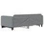 Sofá cama nido con cajones tela gris claro 100x200 cm de vidaXL, Camas y somieres - Ref: Foro24-3196857, Precio: 300,21 €, De...