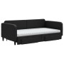 Sofá cama nido con cajones tela negro 100x200 cm de vidaXL, Camas y somieres - Ref: Foro24-3196877, Precio: 478,54 €, Descuen...