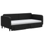 Sofá cama nido con cajones tela negro 90x200 cm de vidaXL, Camas y somieres - Ref: Foro24-3196872, Precio: 476,98 €, Descuent...