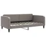 Ausziehbares Schlafsofa mit Schubladen, taupegrauer Stoff, 100 x 200 cm von vidaXL, Betten und Lattenroste - Ref: Foro24-3196...