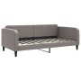 Sofá cama nido con cajones tela gris taupe 100x200 cm de vidaXL, Camas y somieres - Ref: Foro24-3196878, Precio: 480,78 €, De...