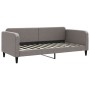 Sofá cama nido con cajones tela gris taupe 90x200 cm de vidaXL, Camas y somieres - Ref: Foro24-3196873, Precio: 477,25 €, Des...