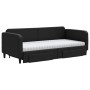 Sofá cama nido con cajones tela negro 90x190 cm de vidaXL, Camas y somieres - Ref: Foro24-3196882, Precio: 443,44 €, Descuent...