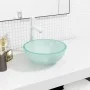 Lavabo de vidrio templado esmerilado 30x12 cm de vidaXL, Lavabos - Ref: Foro24-345241, Precio: 52,60 €, Descuento: %