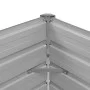 Arriate de acero galvanizado marrón 100x40x45 cm de vidaXL, Maceteros y jardineras - Ref: Foro24-45720, Precio: 38,83 €, Desc...