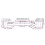 Sofagarnitur mit Kissen 3-teilig aus braunem Stoff von vidaXL, Sofas - Ref: Foro24-3201245, Preis: 584,39 €, Rabatt: %