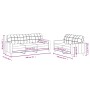 Juego de sofás con cojines 2 piezas tela crema de vidaXL, Sofás - Ref: Foro24-3201308, Precio: 419,95 €, Descuento: %