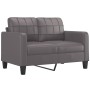 Juego de sofás con cojines 3 piezas cuero sintético gris de vidaXL, Sofás - Ref: Foro24-3201340, Precio: 613,75 €, Descuento: %