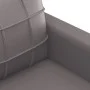 Gray synthetic leather 3-piece sofa set with cushions by vidaXL, Sofas - Ref: Foro24-3201340, Price: 578,99 €, Discount: %