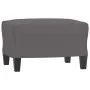 Gray synthetic leather 4-piece sofa set with cushions by vidaXL, Sofas - Ref: Foro24-3201345, Price: 603,41 €, Discount: %