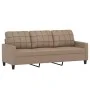 Juego de sofás con cojines 4 piezas cuero sintético capuchino de vidaXL, Sofás - Ref: Foro24-3201347, Precio: 656,06 €, Descu...
