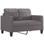 Juego de sofás con cojines 3 piezas cuero sintético gris de vidaXL, Sofás - Ref: Foro24-3201385, Precio: 525,24 €, Descuento: %
