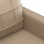 Cappuccino synthetic leather 2-piece sofa set with cushions by vidaXL, Sofas - Ref: Foro24-3201382, Price: 446,54 €, Discount: %