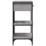 Mesa consola madera de ingeniería gris Sonoma 75x34,5x75 cm de vidaXL, Mesas auxiliares - Ref: Foro24-833411, Precio: 81,71 €...