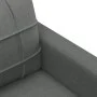 Juego de sofás con cojines 3 piezas tela gris oscuro de vidaXL, Sofás - Ref: Foro24-3201243, Precio: 664,76 €, Descuento: %