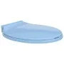 Blue oval soft close toilet seat and lid by vidaXL, Toilet and bidet seats - Ref: Foro24-145822, Price: 27,96 €, Discount: %