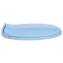 Blue oval soft close toilet seat and lid by vidaXL, Toilet and bidet seats - Ref: Foro24-145822, Price: 27,96 €, Discount: %