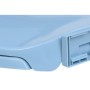 Tapa y asiento de váter con cierre suave ovalada azul de vidaXL, Asientos de inodoros y bidés - Ref: Foro24-145822, Precio: 3...