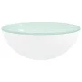 Weißes Waschbecken aus gehärtetem Glas, 30 x 12 cm von vidaXL, Sinkt - Ref: Foro24-345253, Preis: 55,39 €, Rabatt: %